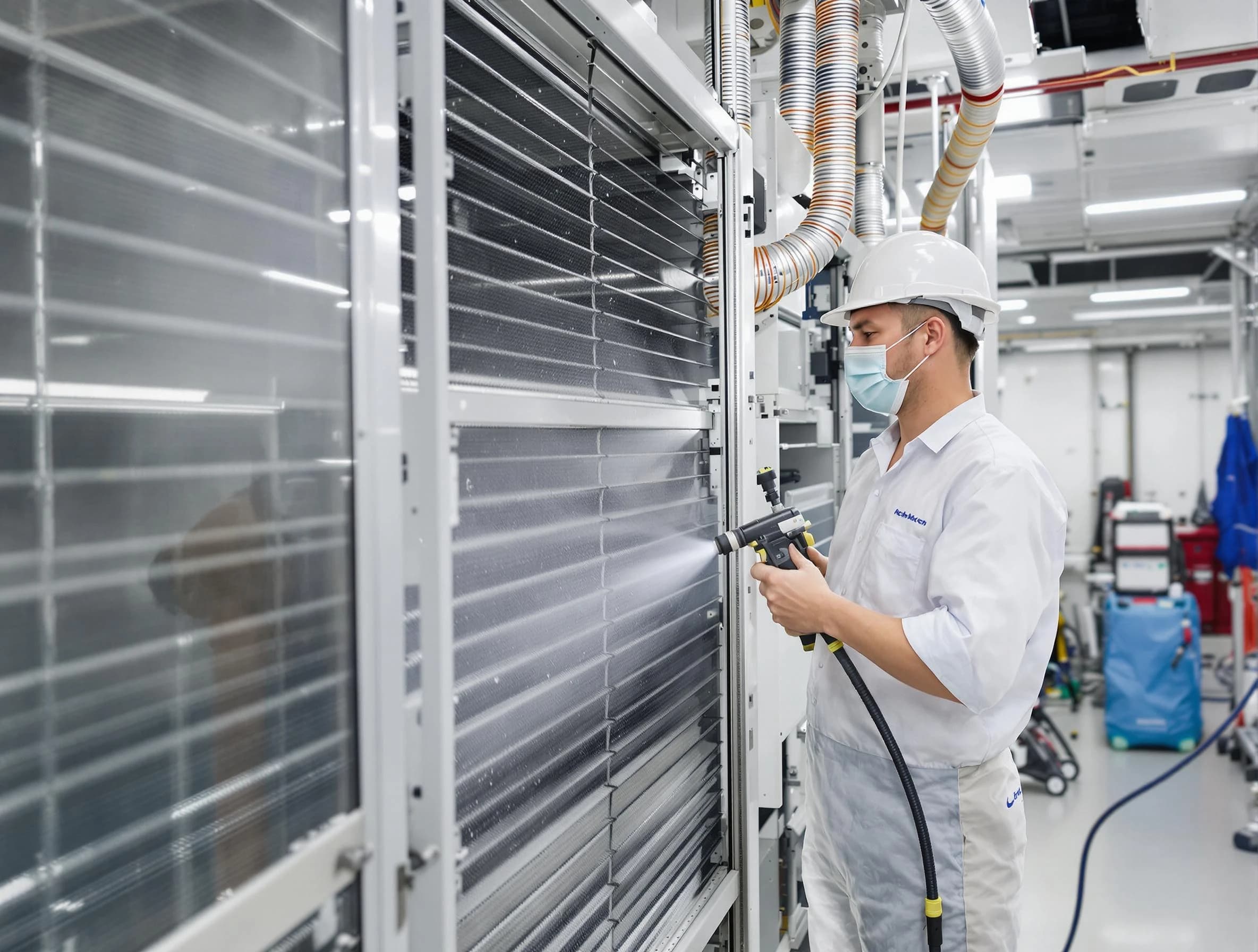 Professional AC coil cleaning by Peabody Air Duct Cleaning in Peabody