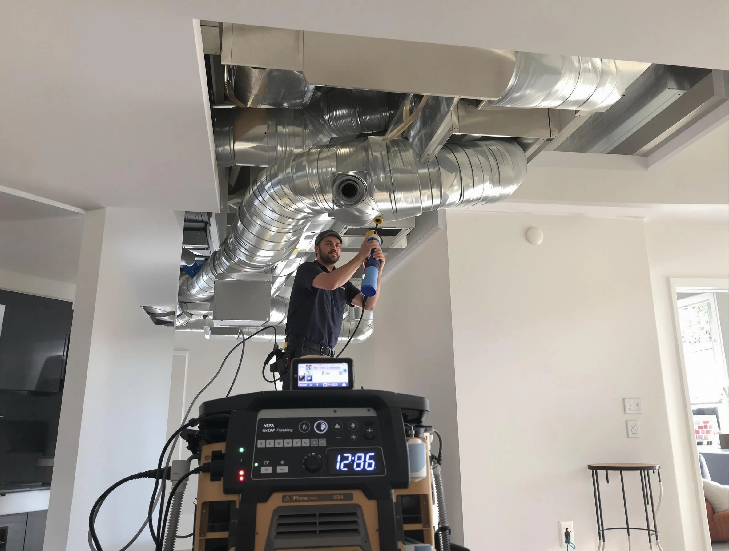 Advanced pure air duct cleaning by Peabody Air Duct Cleaning in Peabody