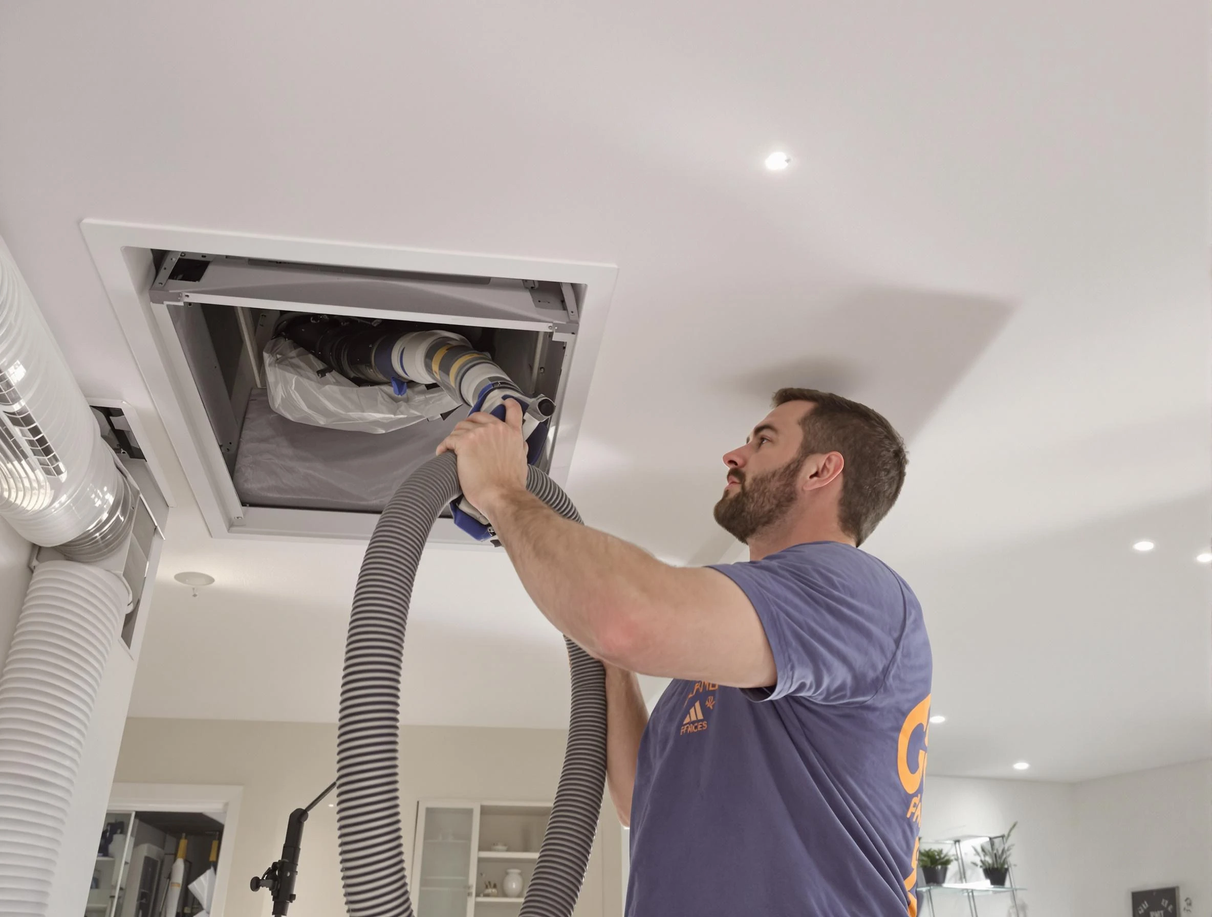 Precision indoor duct cleaning by Peabody Air Duct Cleaning in Peabody